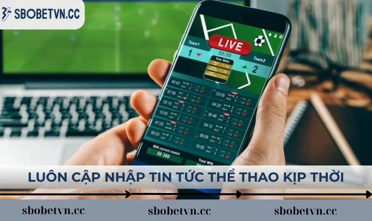 Cập nhập tin tức thể thao thường xuyên