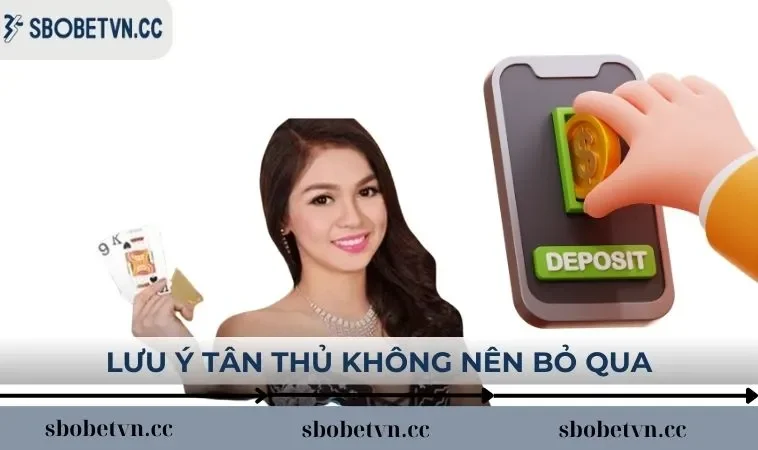 Lưu ý tân thủ không nên bỏ qua