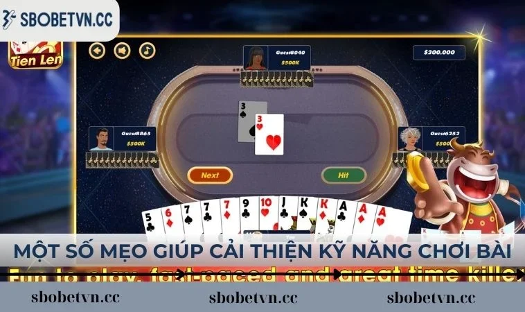 Một số mẹo giúp bạn cải thiện kỹ năng chơi bài của mình