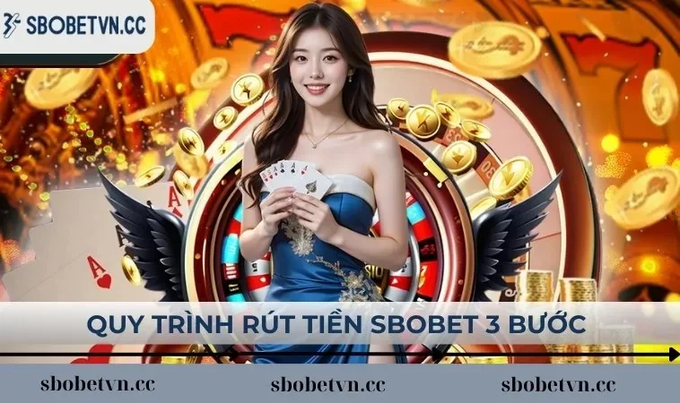 Quy trình rút tiền SBOBET 3 bước đơn giản